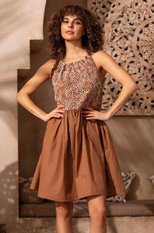 Короткий сарафан свободного силуэта Mia-Amore 6000 "Barbados"